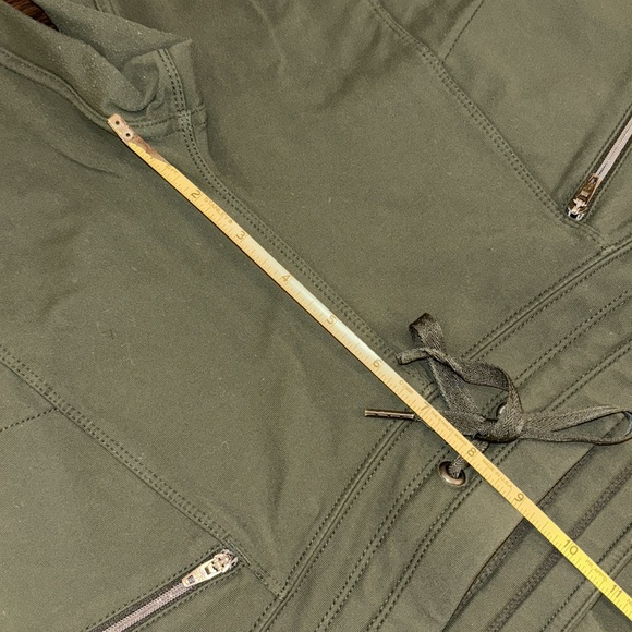 Athleta Metro Slouch Pant Drawstring Forest Green Size Large Petite - Picture 6 of 10